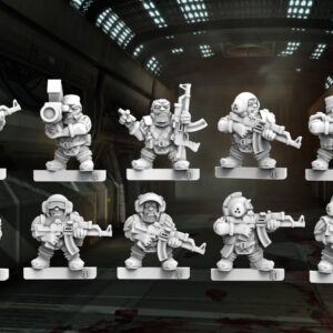Grim Dark Future Space Dwarves